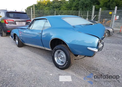 1967 Chevrolet Camaro z USA, uszkodzony, nr VIN 124377N148746